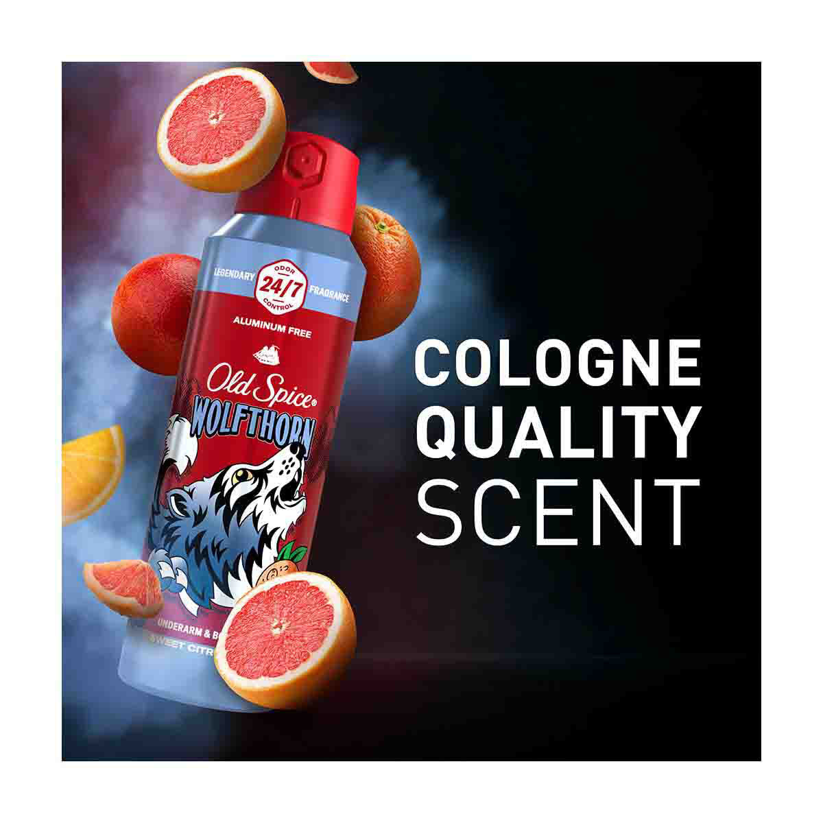 Old Spice Aluminum Free Deodorant for Men, Sweet Citrus Scent, 5.1 oz
