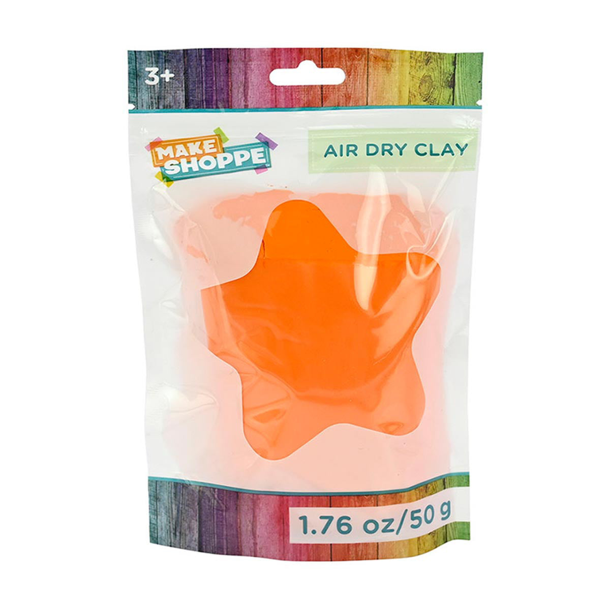 Make Shoppe Air Dry Clay, Orange, 1.76 oz