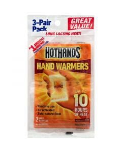 Hot Hands Hand Warmers 6 ea
