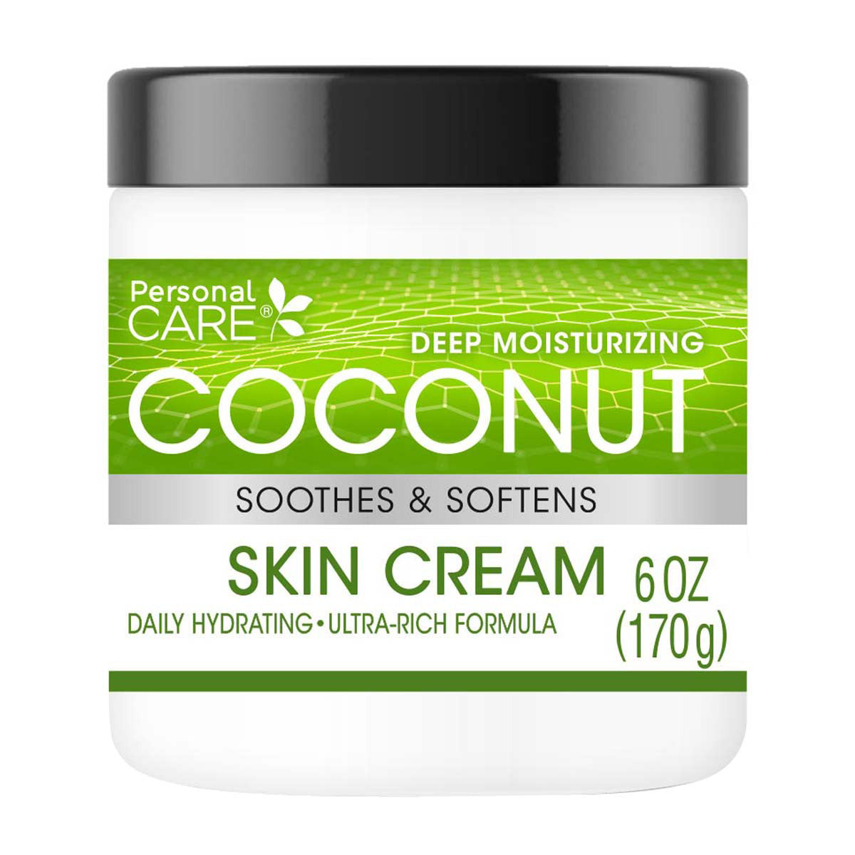 Personal Care Deep Moisturizing Skin Cream, Coconut - 6 oz