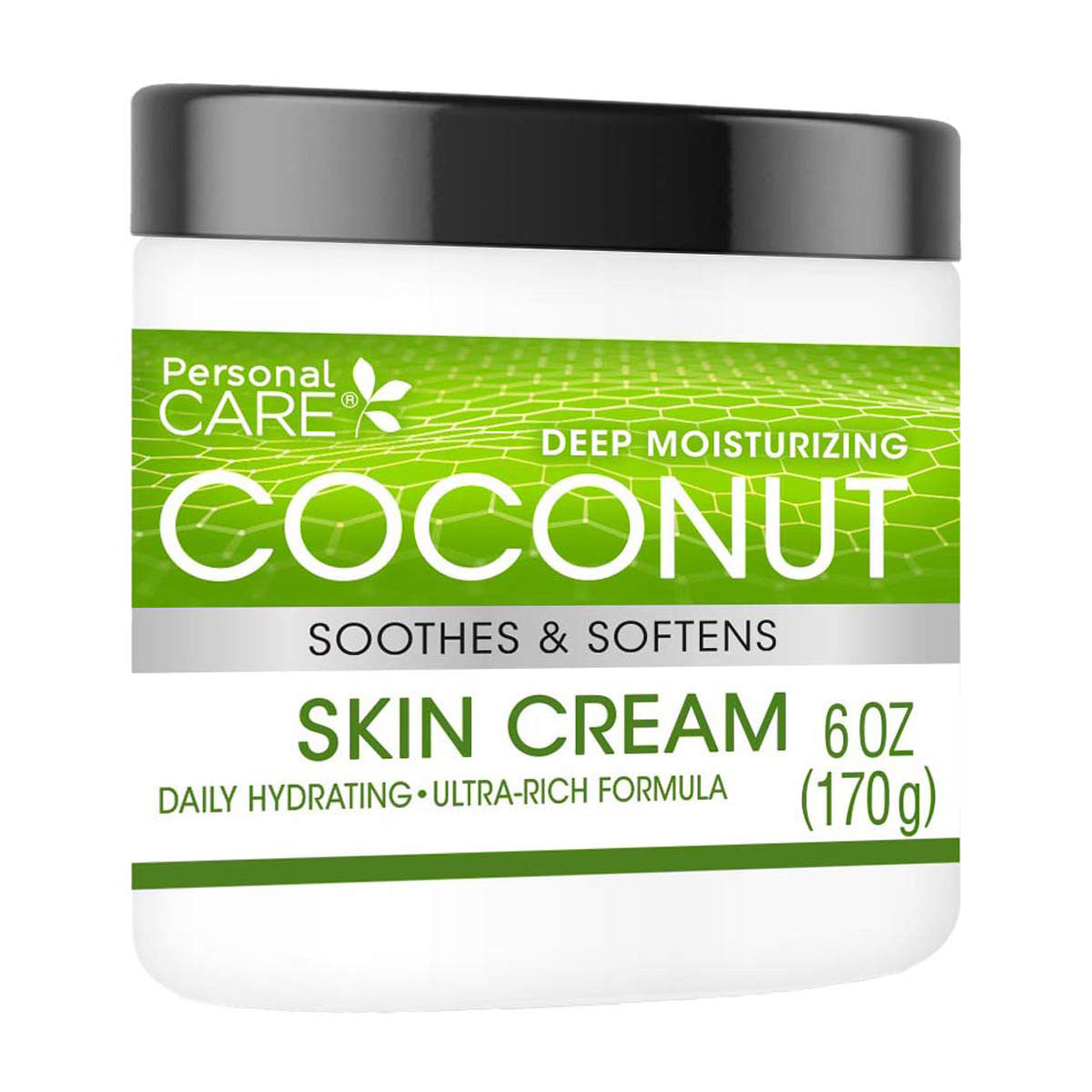 Personal Care Deep Moisturizing Skin Cream, Coconut - 6 oz