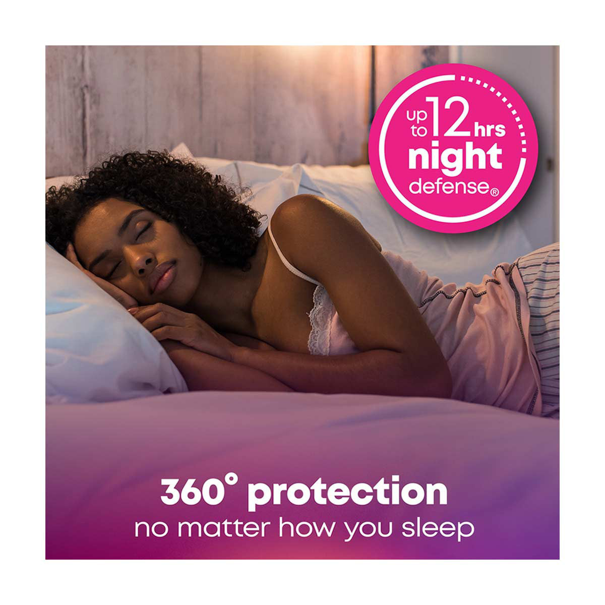 U by Kotex Balance Ultra Thin Overnight Pads with Wings, 26 ct