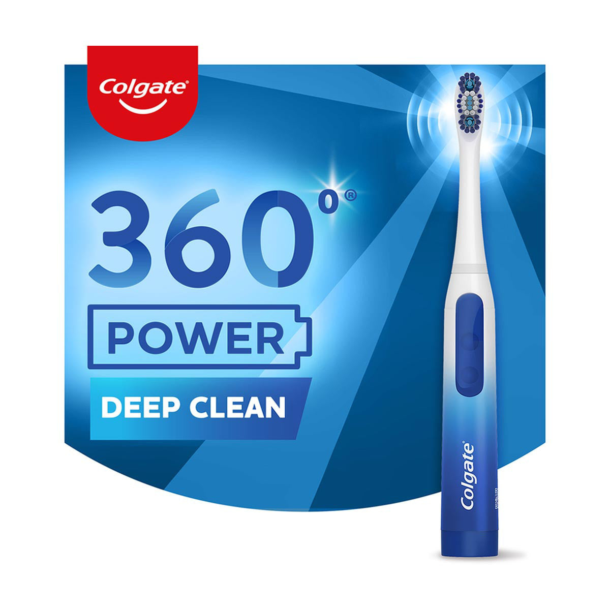 Colgate 360° Power Sonic Toothbrush, Soft Bristles, 1 ct