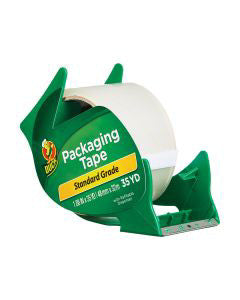 Duck Packaging Tape and Dispenser, 1.88 in x 35 yd