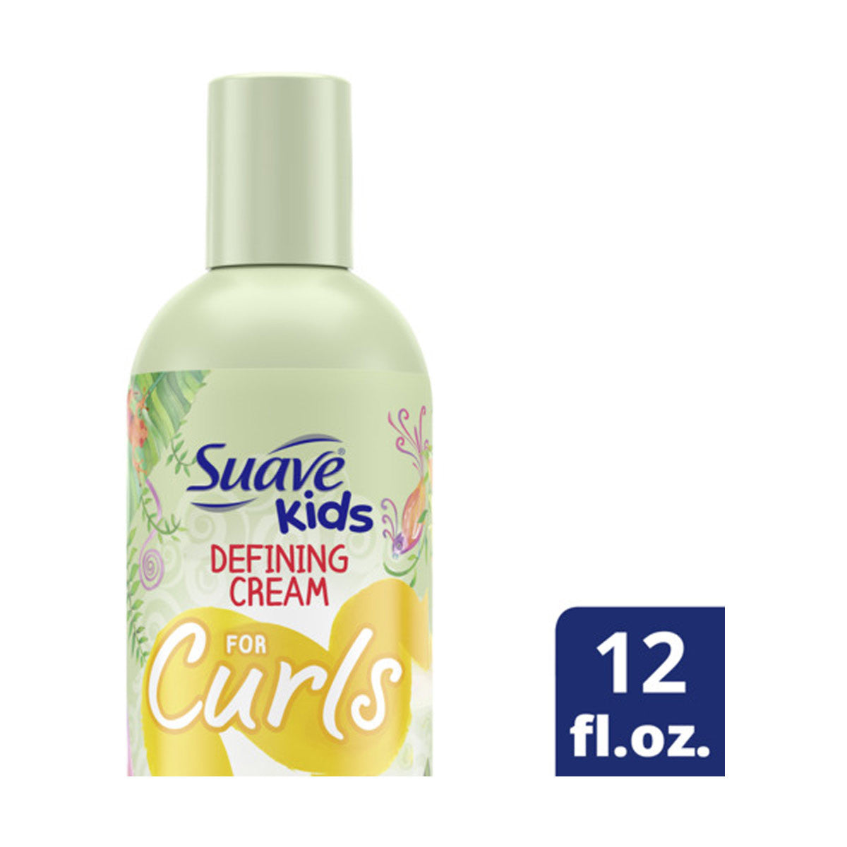 Suave Kids Naturals Curl Defining Cream Sweet Almond and Honey, 12 fl oz