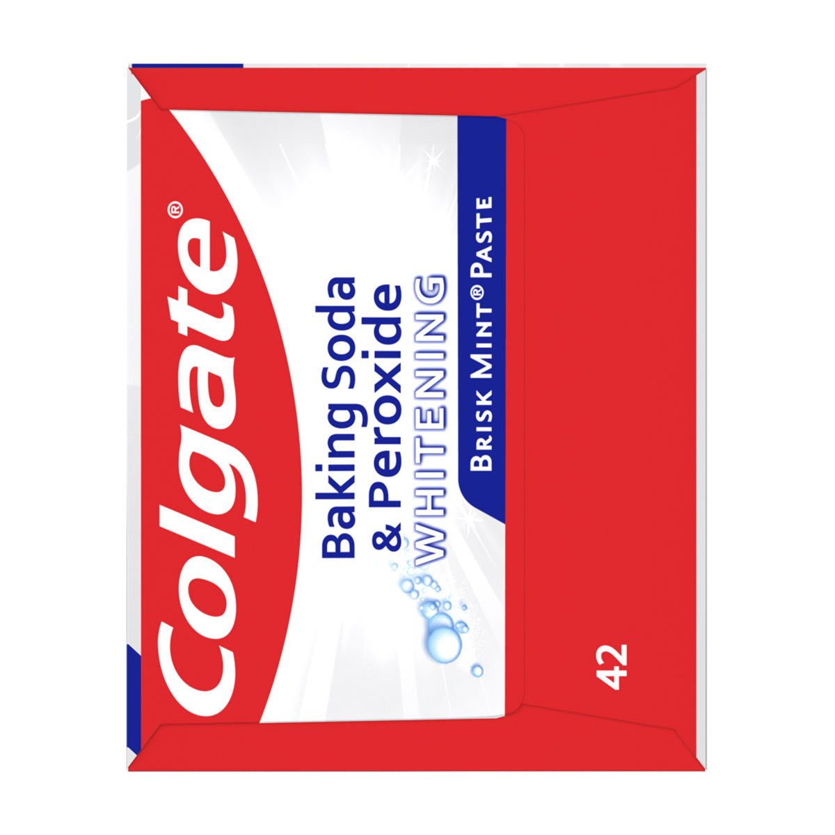 Colgate Baking Soda and Peroxide Whitening Toothpaste, Brisk Mint, 6 oz