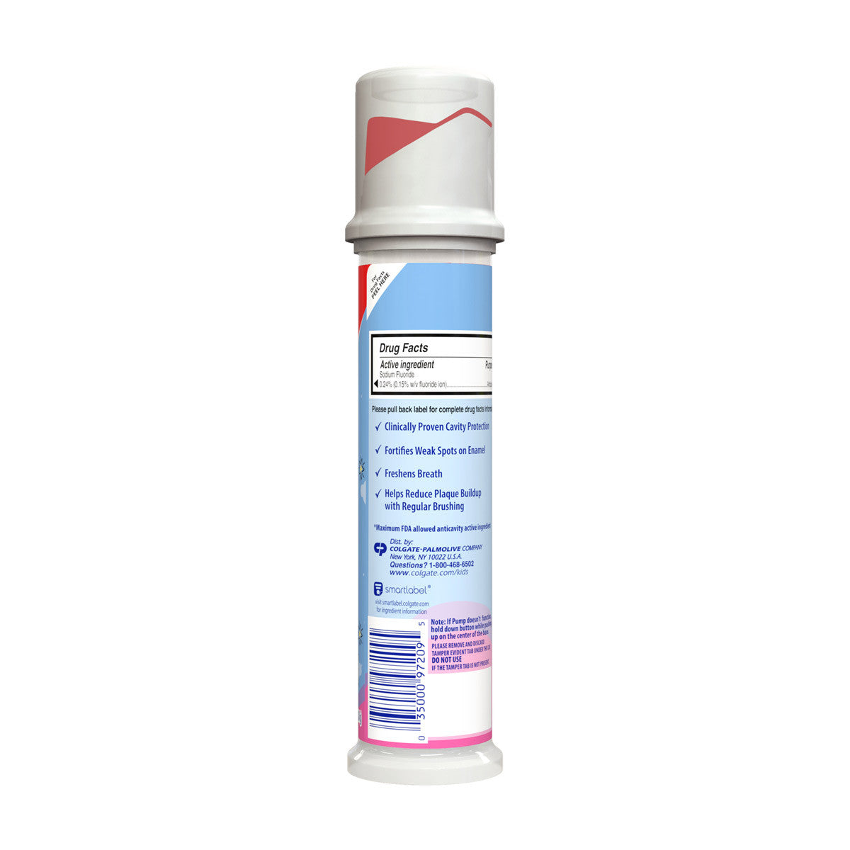 Colgate Maximum Cavity Protection Kids Toothpaste, Bubble Fruit, 4.4 oz