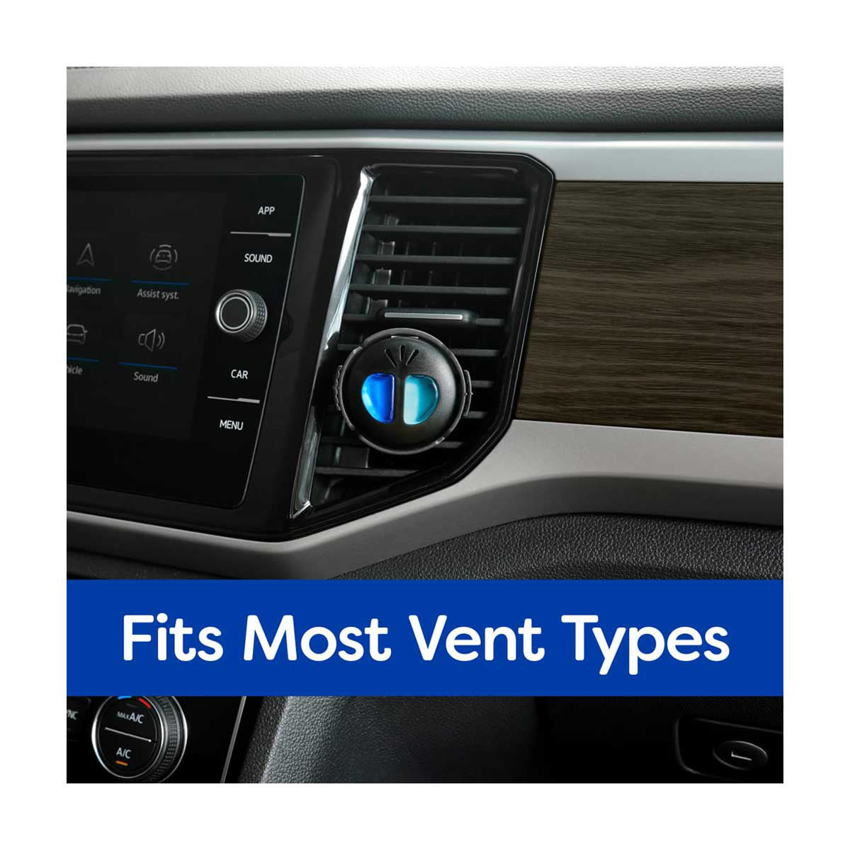 Refresh Your Car Air Freshener Diffuser, New Car/Cool Breeze, 2 ct
