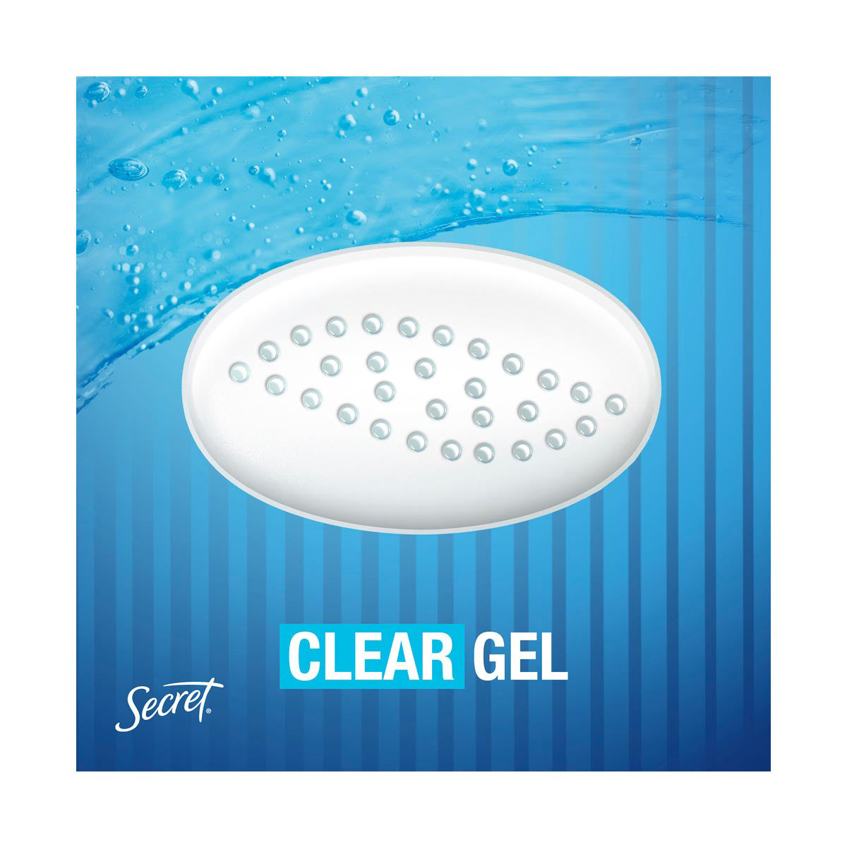 Secret Outlast Clear Gel Antiperspirant Deodorant for Women, Protecting Powder 3.4 oz