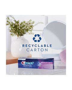 Crest 3D White Radiant Mint Toothpaste, 3.8 oz - 2 ct