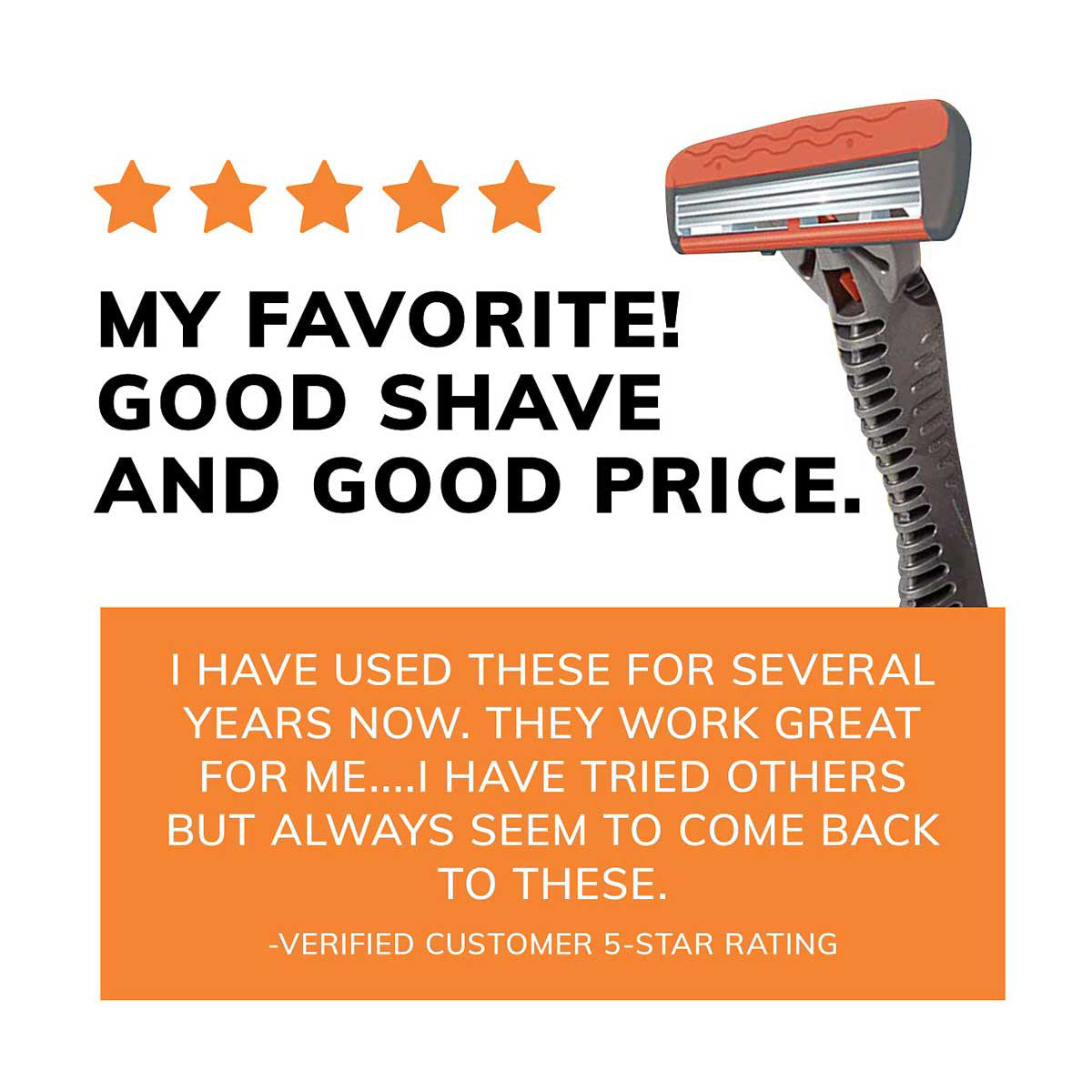BIC Comfort 3 Refillable Men's Razor Set, 7 ct