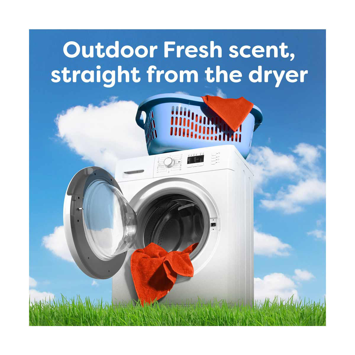 Bounce Outdoor Fresh Dryer Sheets, 105 ct
