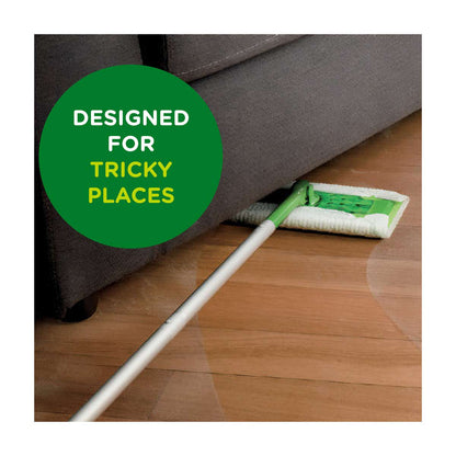 Swiffer Sweep + Mop, Broom & Mop Alternative, Dry & Wet Floor Cleaner, Fresh Scent, Cleaning Set