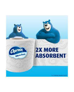 Charmin Ultra Soft Toilet Paper - Mega Plus Rolls, 6 ct