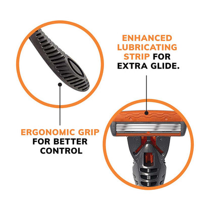 BIC Comfort 3 Refillable Men's Razor Set, 7 ct