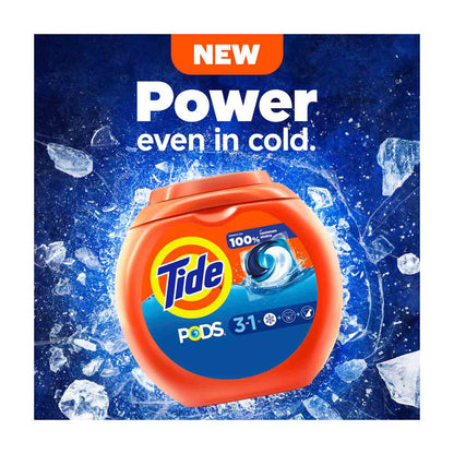 Tide PODS Laundry Detergent Pacs, Original Scent, 16 Count, Powerful 3-in-1 Clean in one Step, HE Compatible