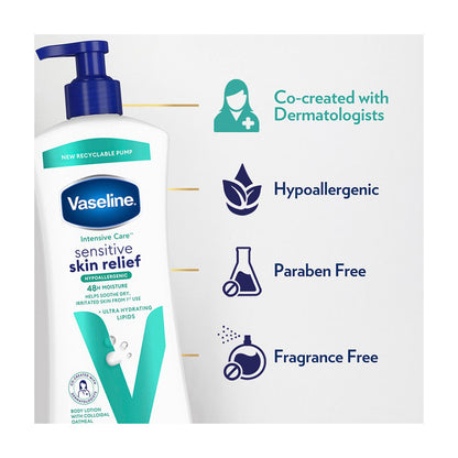 Vaseline Intensive Care Nourishing Moisture Body Lotion, 20.3 oz