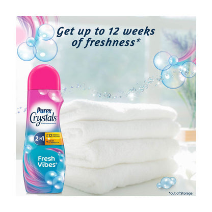 Purex Crystals Fresh Vibes In-Wash Scent Booster, 21 oz