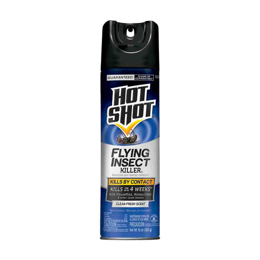 Hot Shot Flying Insect Killer, 15 oz