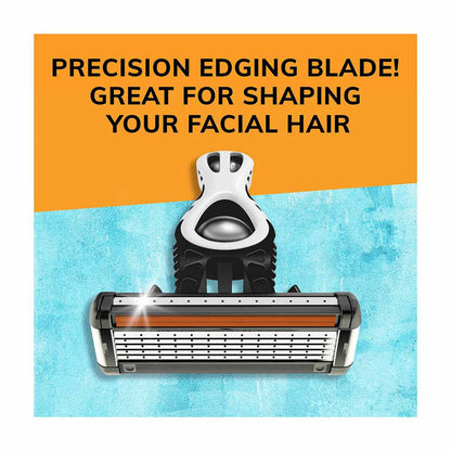BIC Flex 5 Disposable Razors for Men, Long-Blade Razors For a Smooth and Comfortable Shave, Shaving Razors, 2 Count