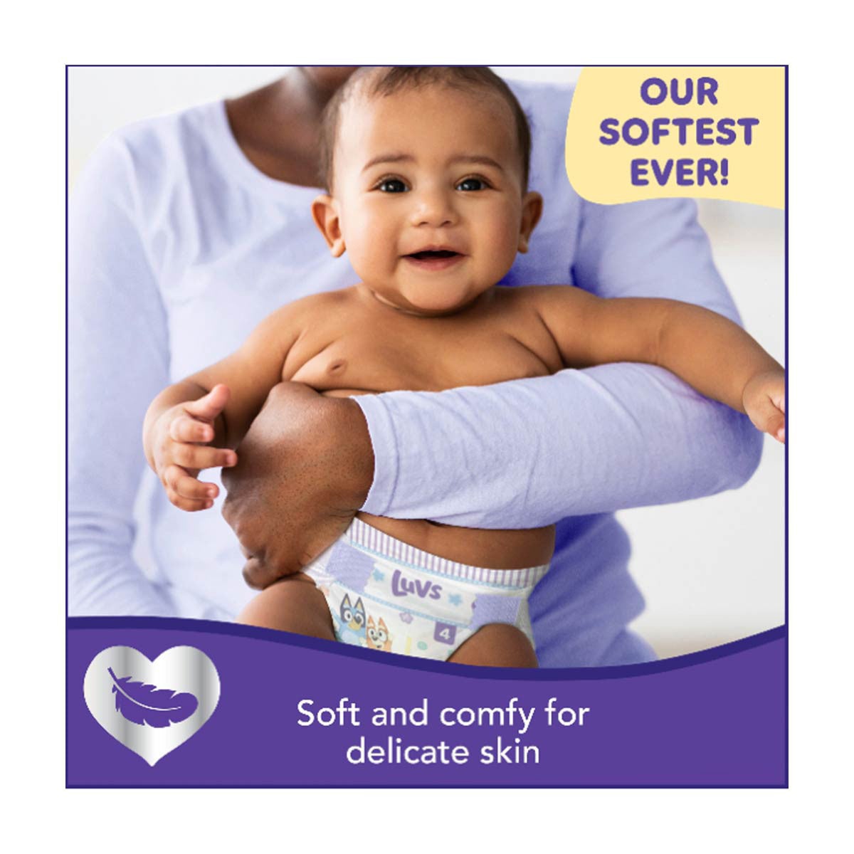 Luvs Platinum Protection Baby Diapers, Size 7 - 60 ct