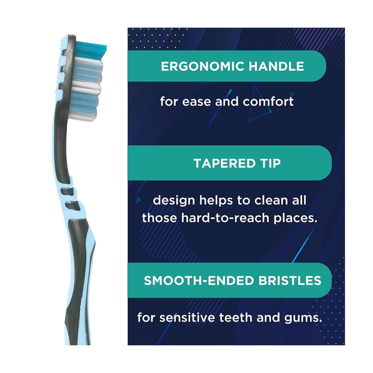 Guru Nanda Basics Everyday Clean Toothbrushes, Soft, 2 pk