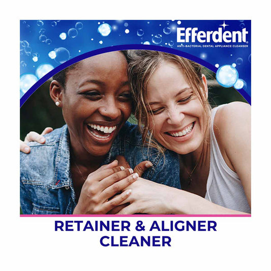 Efferdent Denture & Retainer Cleanser Tablets, Fresh & Clean, Minty Fresh, 90 Tablets