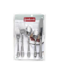 GoodCook Flatware Set, 20 Pieces