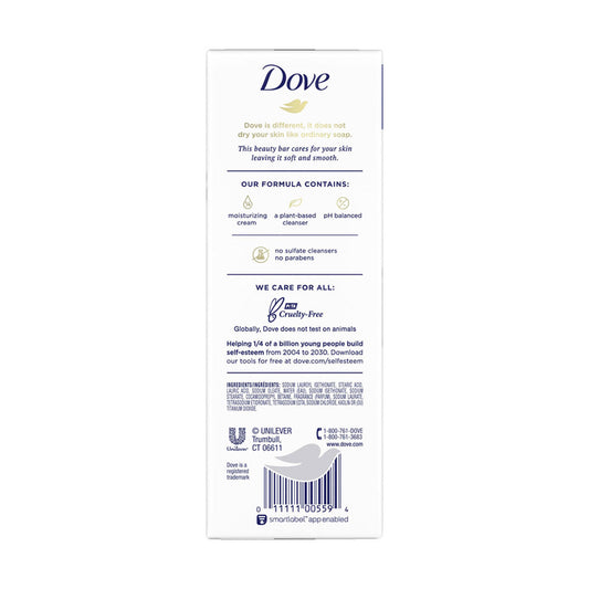 Dove Beauty Bar Soap, Original, 3.17 oz, 10 ct