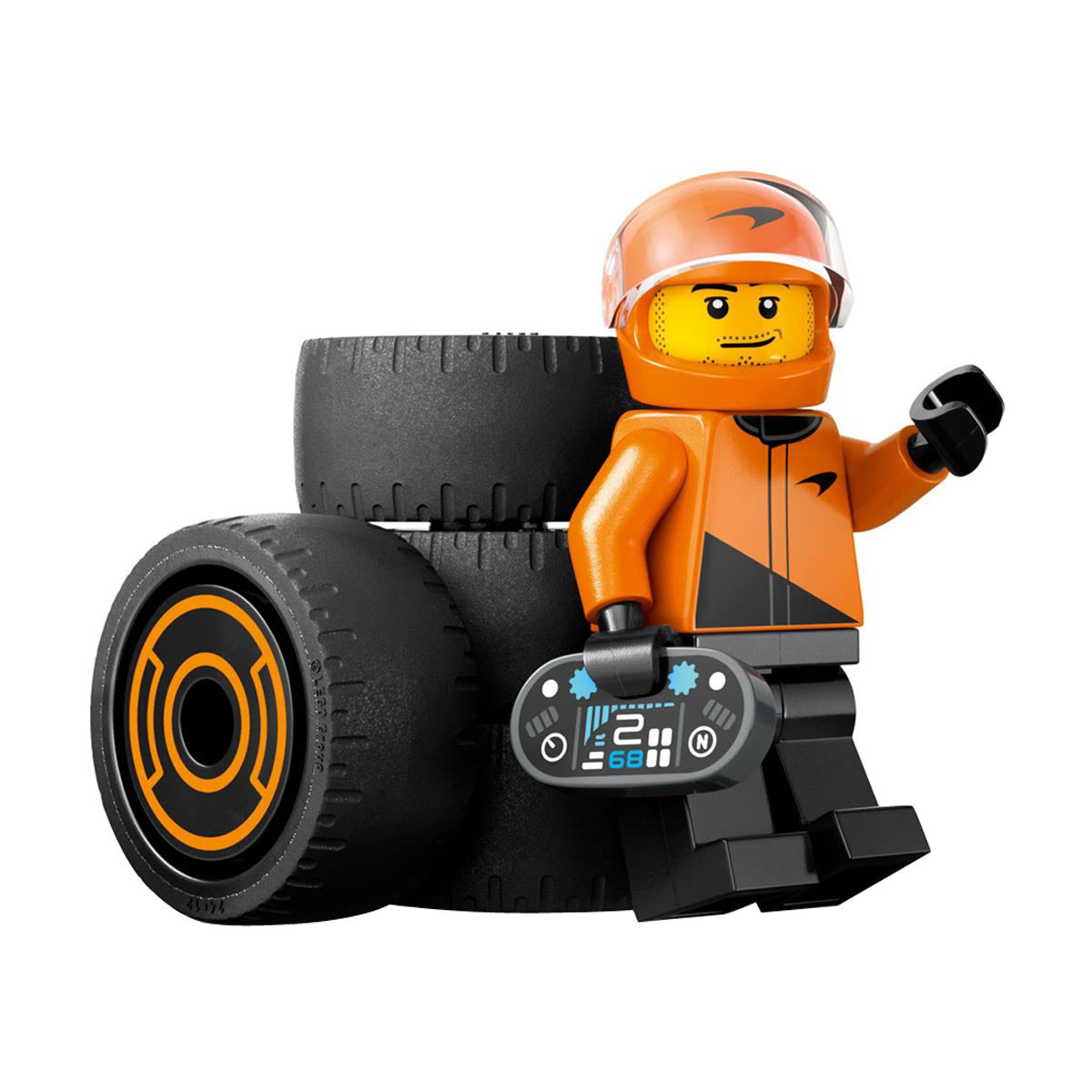 LEGO City F1 Driver with McLaren Race Car Building Toy 60442