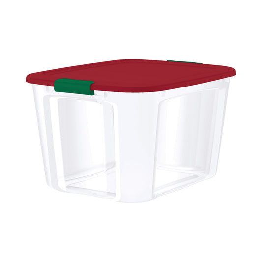 Clear 71 qt Storage Latching Box, 1 ct