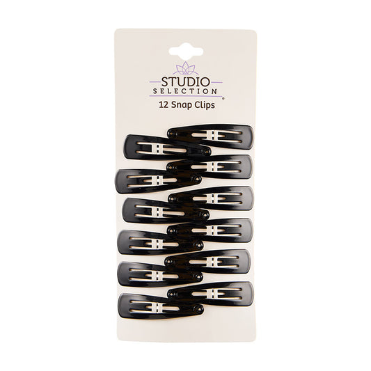 Studio Selection Hair Snap Clips, 12 ct