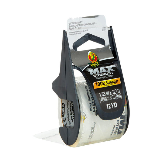 Duck Max Strength Packaging Tape, 15 yd