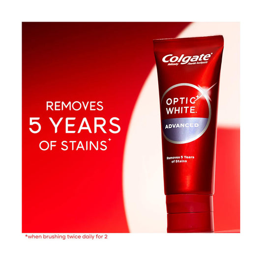 Colgate Optic White Advanced Teeth Whitening Toothpaste - Sparkling White