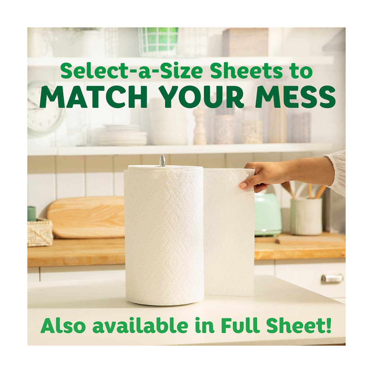 Bounty Select-A-Size Paper Towels Double Plus Rolls, 6 ct