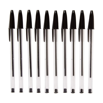 BIC Cristal Xtra Smooth Ballpoint Pen, Black, 10 Count
