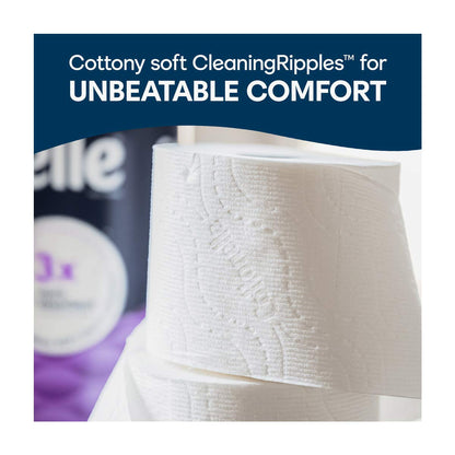 Cottonelle Ultra Comfort Toilet Paper, Strong Toilet Tissue, 9 Mega Rolls (9 Mega Rolls = 36 Regular Rolls), 244 Sheets Per Roll