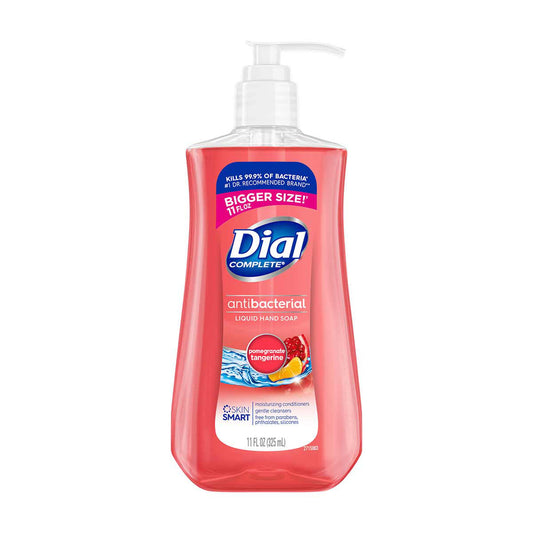 Dial Complete Antibacterial Liquid Hand Soap - Pomegranate Tangerine, 11 fl oz