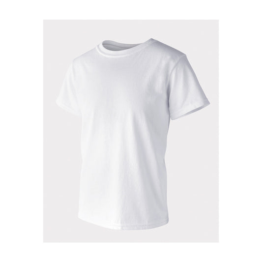 Hanes Boy's Tagless White Crew Neck T-Shirts, Large, 3 pk