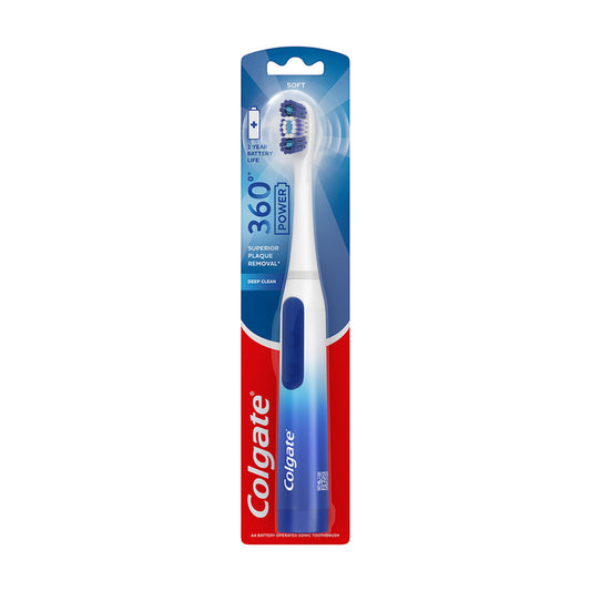 Colgate 360° Power Sonic Toothbrush, Soft Bristles, 1 ct