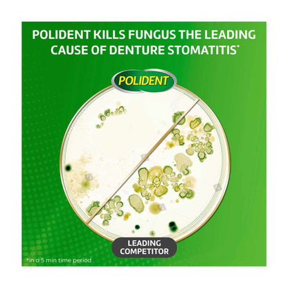 Polident 3 Minute Denture Cleanser Tablets, 28 ct