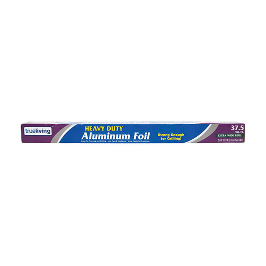 True Living Heavy Duty Aluminum Foil, 37.55sqf