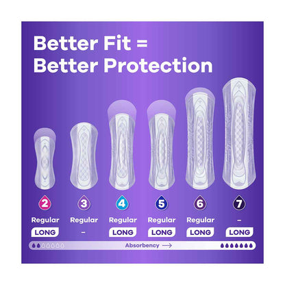 Always Discreet Adult Incontinence Pads for Women, Light Absorbency, Regular Length, Postpartum Pads, 30 CT