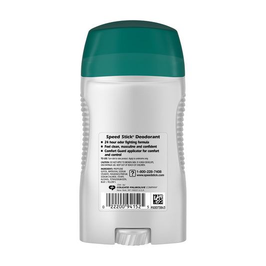 Speed Stick Men's Deodorant, Regular - 3 oz