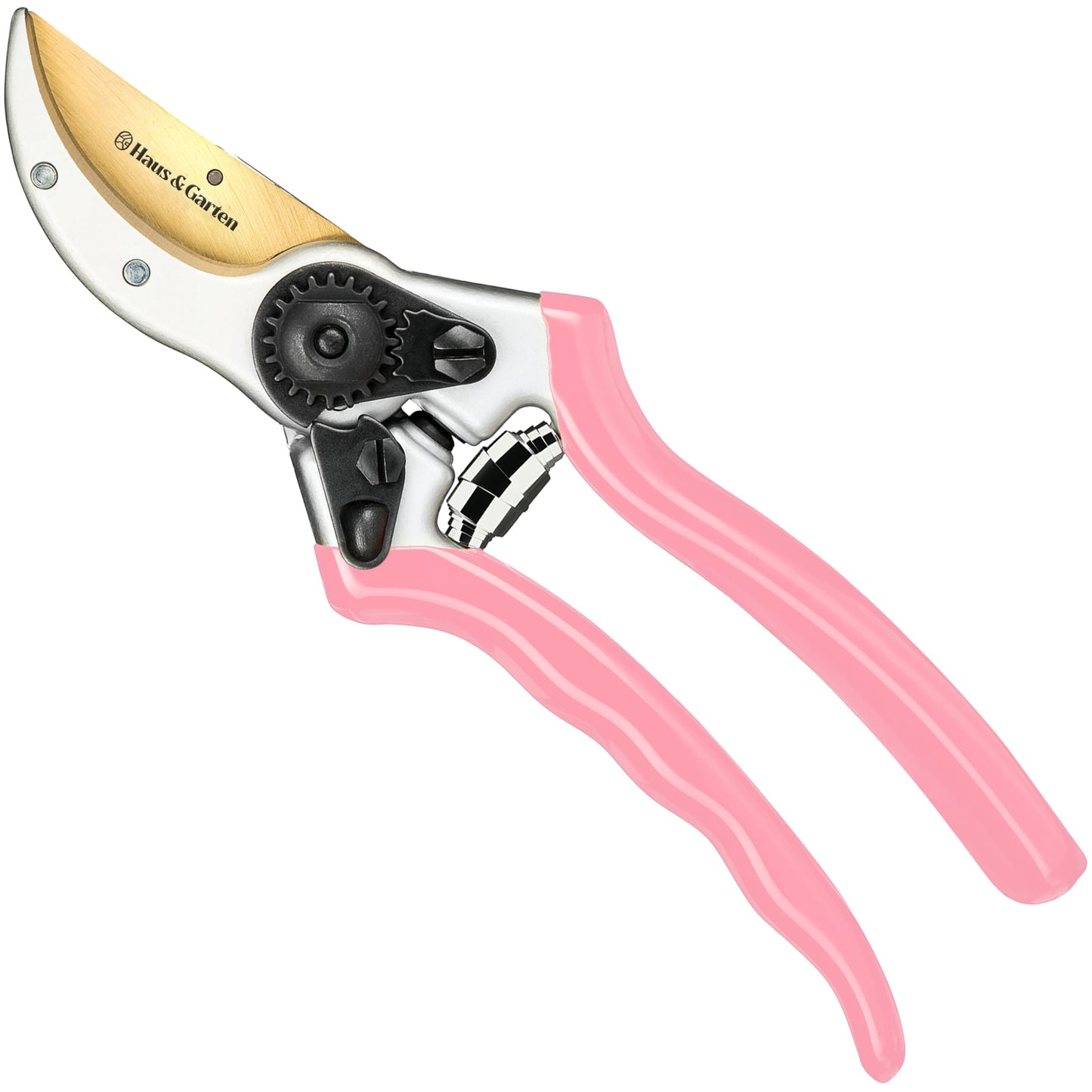 Haus & Garten ClassicPRO 8.5" Professional Premium Titanium Bypass Pruning Shears - Use As Pruners, Garden Shears, Heavy Duty Handheld Pruning Shears For Gardening, Clippers, Pruner Scissor Tool