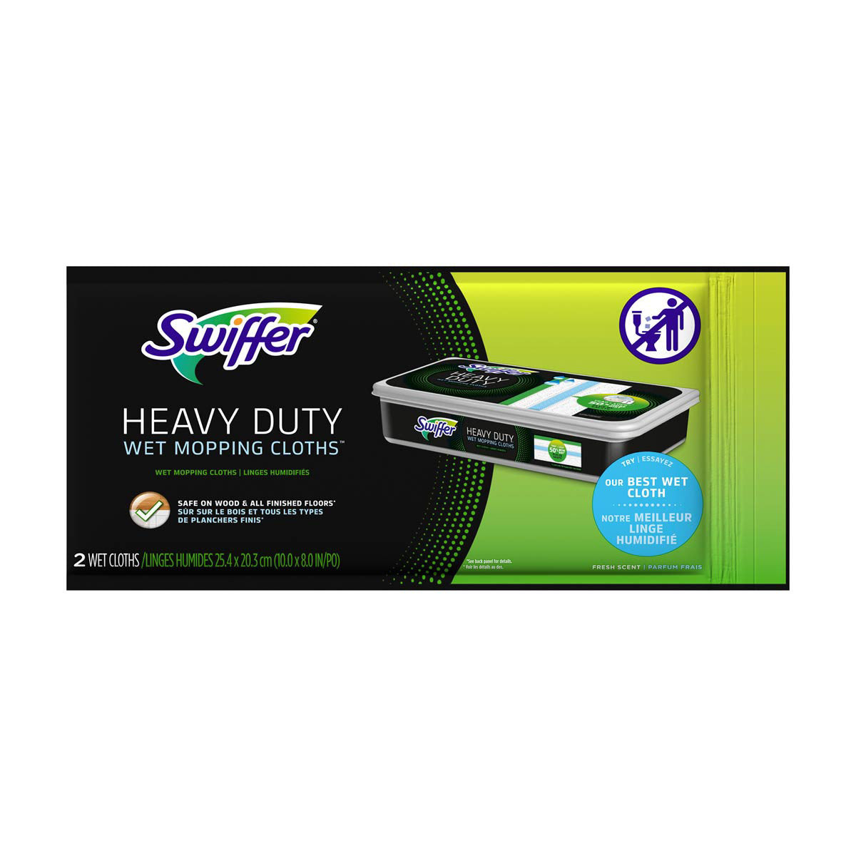 Swiffer Sweep + Mop, Broom & Mop Alternative, Dry & Wet Floor Cleaner, Fresh Scent, Cleaning Set