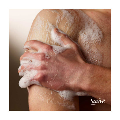 Suave Men Stress Relief Body + Face Wash, 18 oz