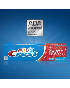 Crest Kid's Cavity Protection Toothpaste, Sparkle Fun - 2.2 oz