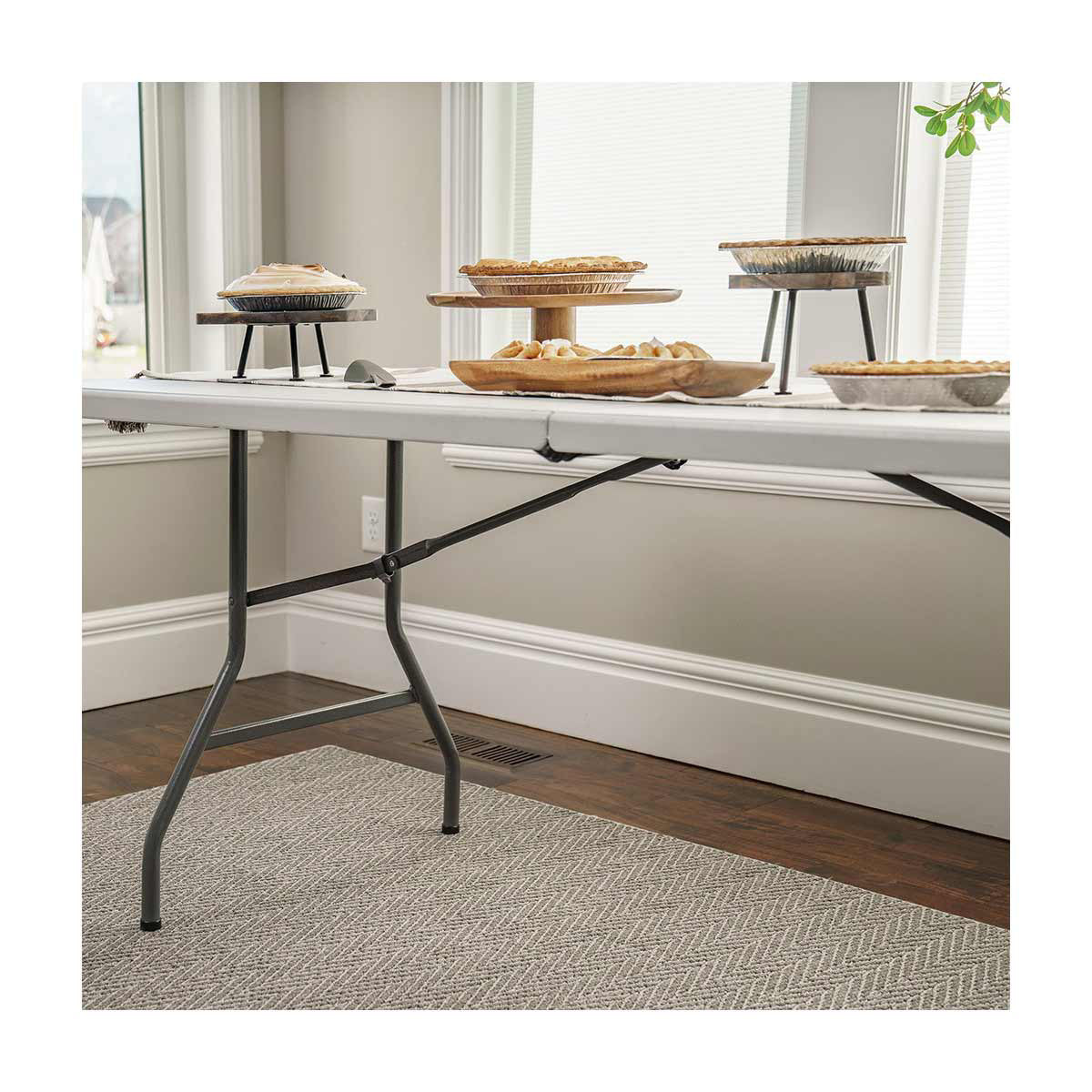 Peakform Center Fold Table, 6 ft