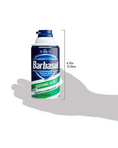 Barbasol Soothing Aloe Thick & Rich Shaving Cream, 10 oz
